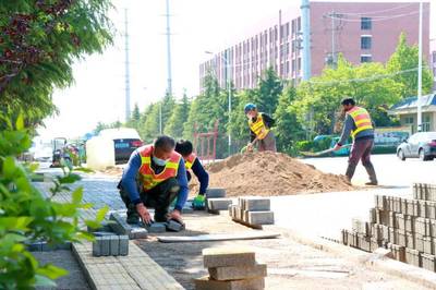 安丘:“五一”假期不停歇 谱写建设奋进曲