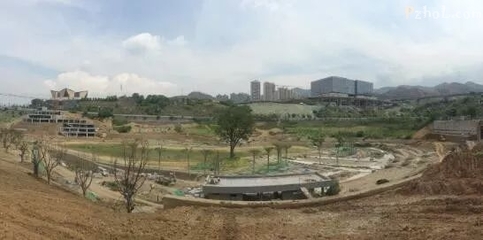 好消息!攀枝花人的“超大公园”天星湖园林景观工程已具备蓄水条件